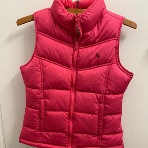 Old Navy Pink Puffer Vest